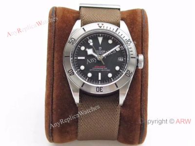 Copy Tudor Heritage Black Bay Fabric Strap Stainless Steel- Swiss Grade